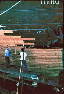 hull work in progress