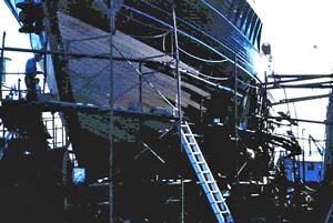 Hero in the shipyard