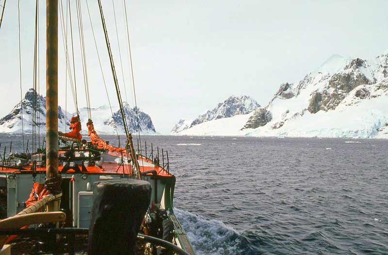 The HERO at sea in 1979-80