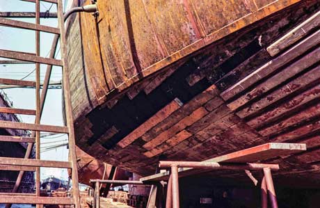 Hero in the shipyard