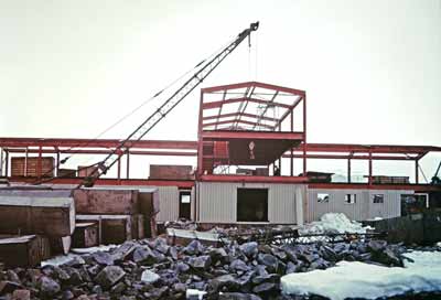 Palmer Station construction