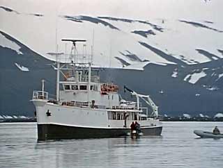 Cousteau's research vessel Calypso