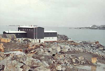 the back of the Biolab