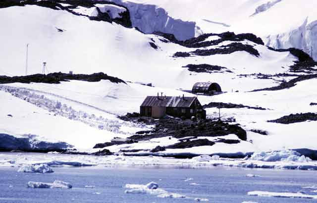 a humble abode Base N as seen from Humble Island