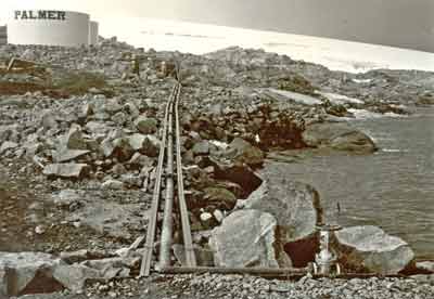 the fuel distribution line