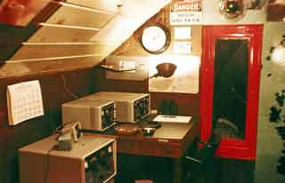 CQ CQ any Antarctic station the ham shack end of the attic