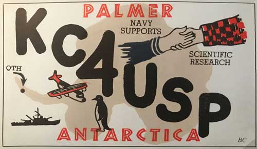 don't call me I'll call you Palmer 1965 QSL card