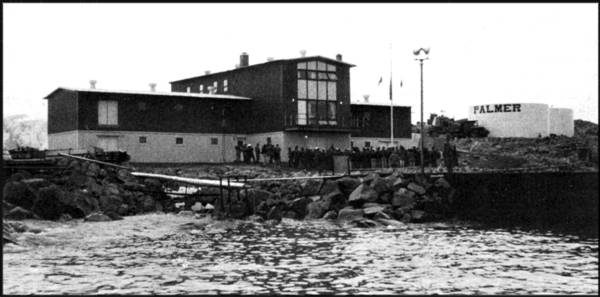 the permanent Palmer Station dedication